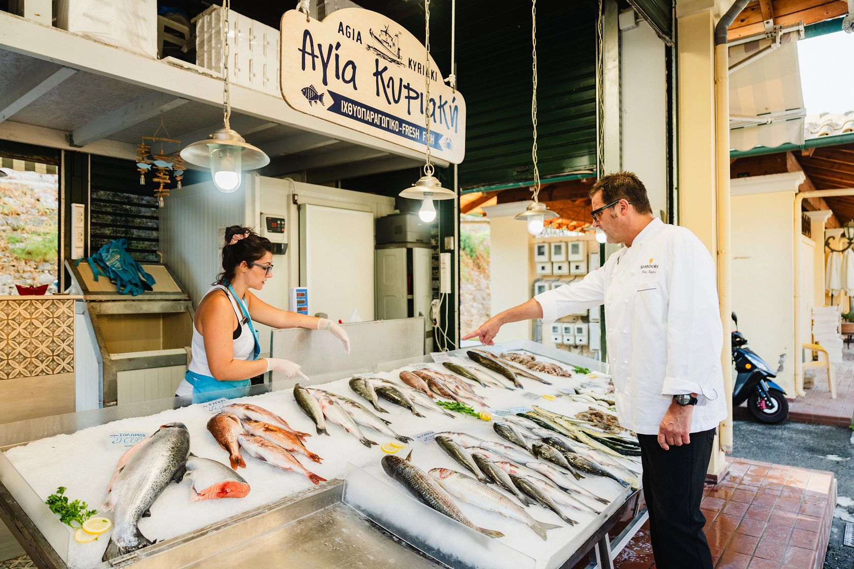 Shopping with the Chef