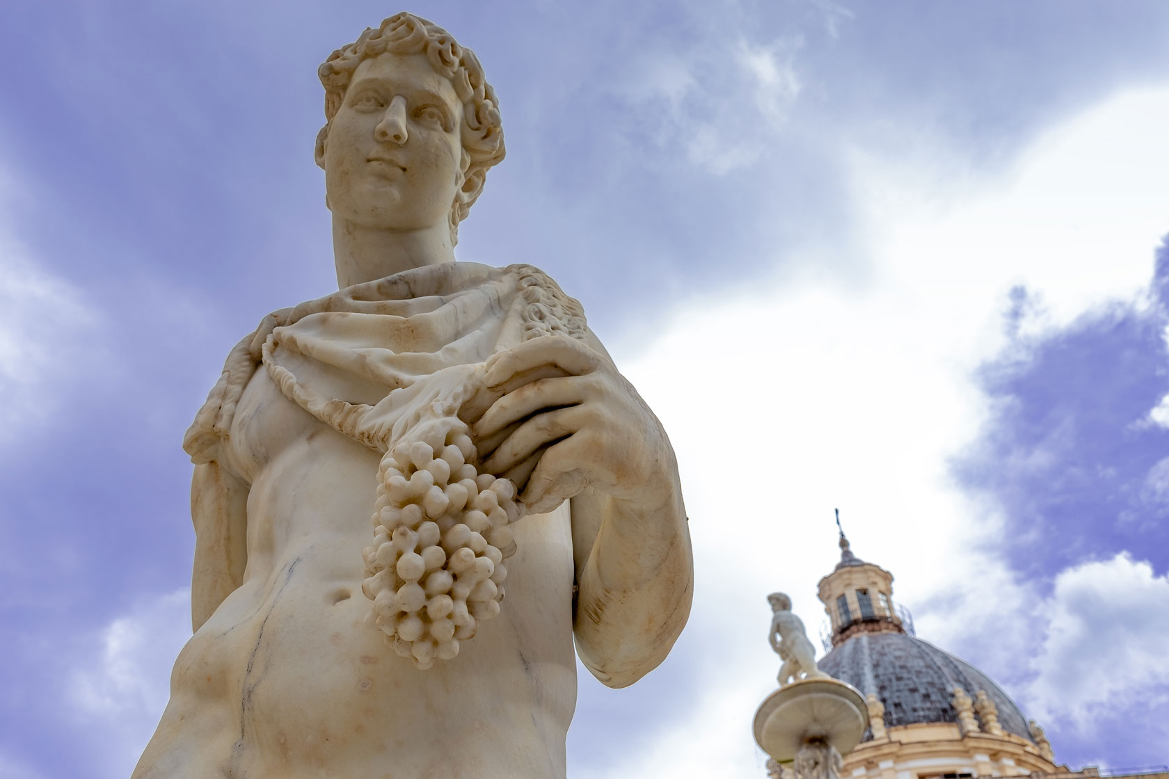Dionysus Bacchus Wine statue