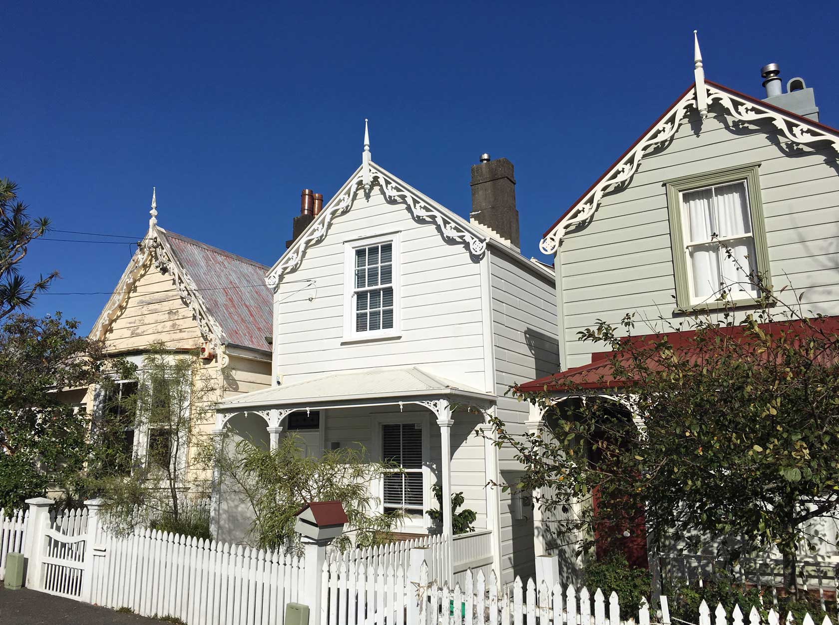 Victorian houses in Auckland New Zealand