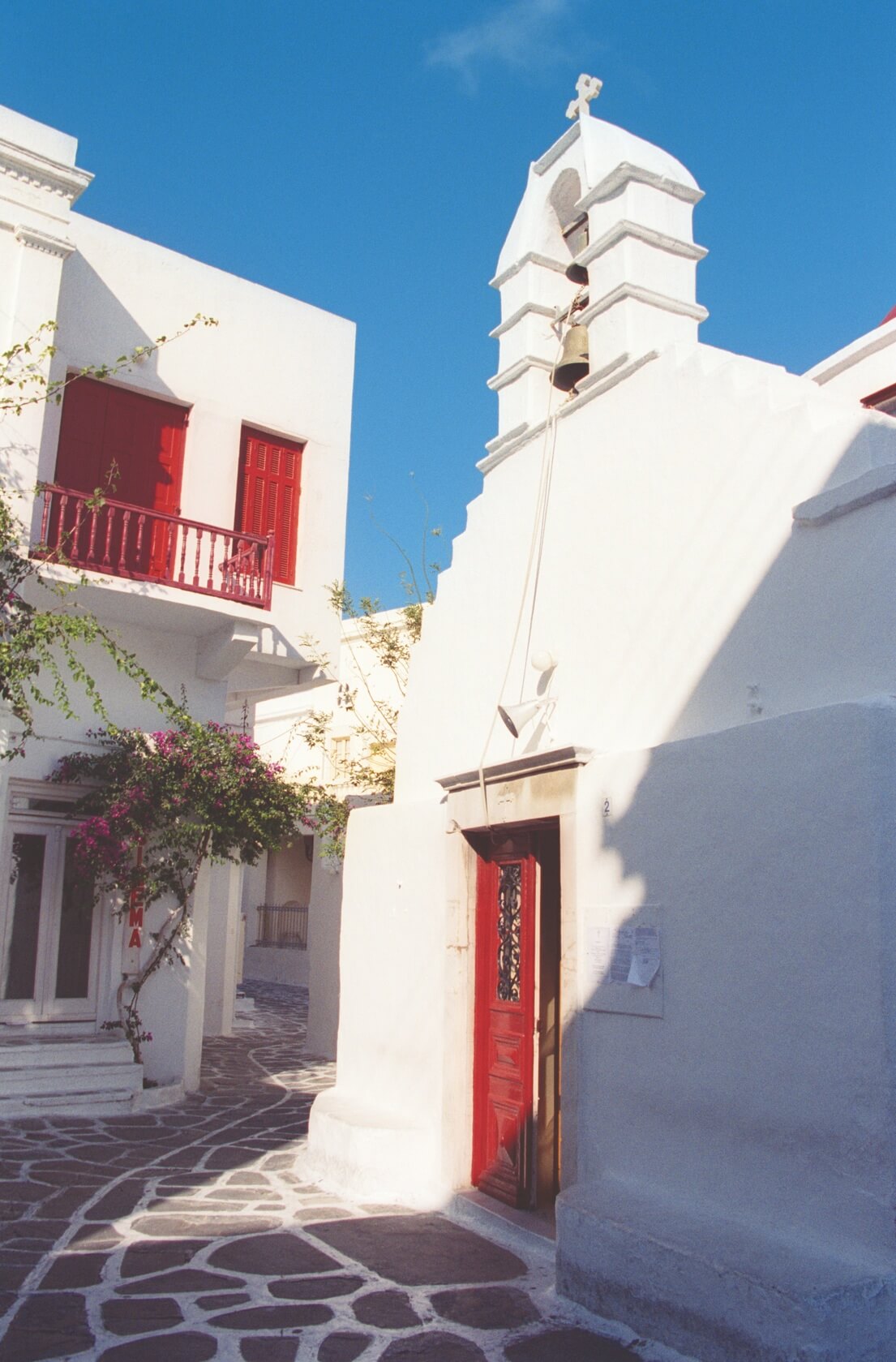 Mykonos Nightlife, architecture