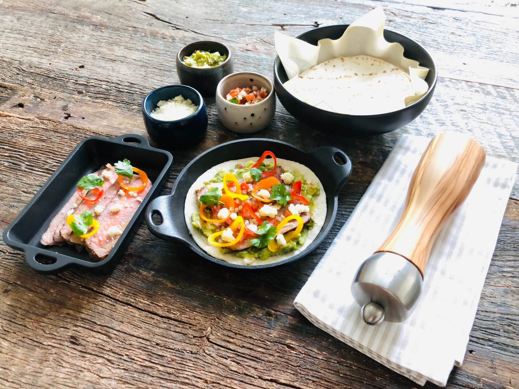 Guacamole, Pico De Gallo, Queso, Fresco Cheese