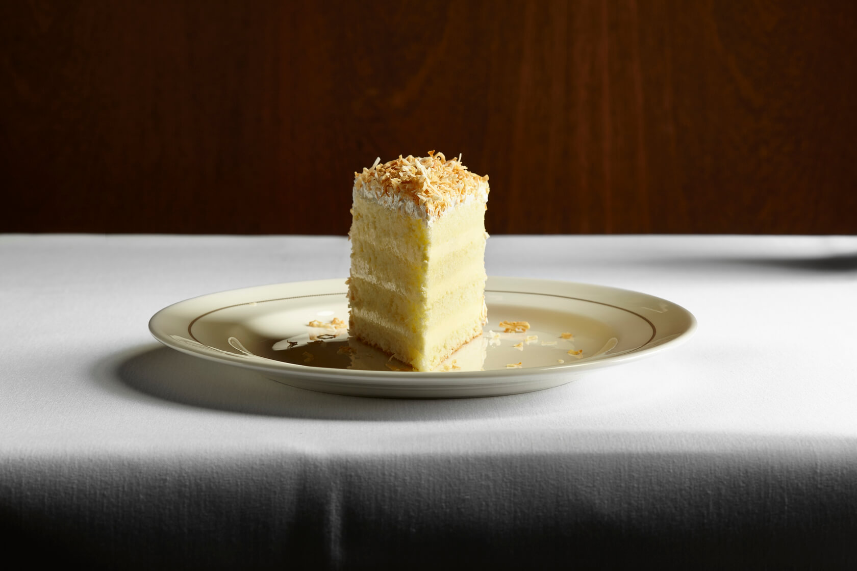 Chef Keller's The Grill Coconut Cake