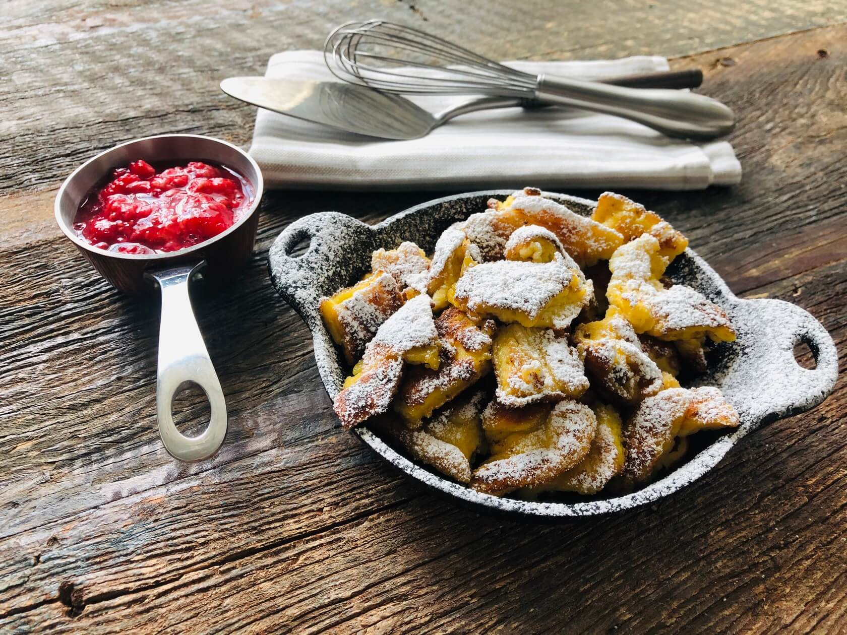 Dessert, The Emperor's Mess with Steamed Plums, Recipe