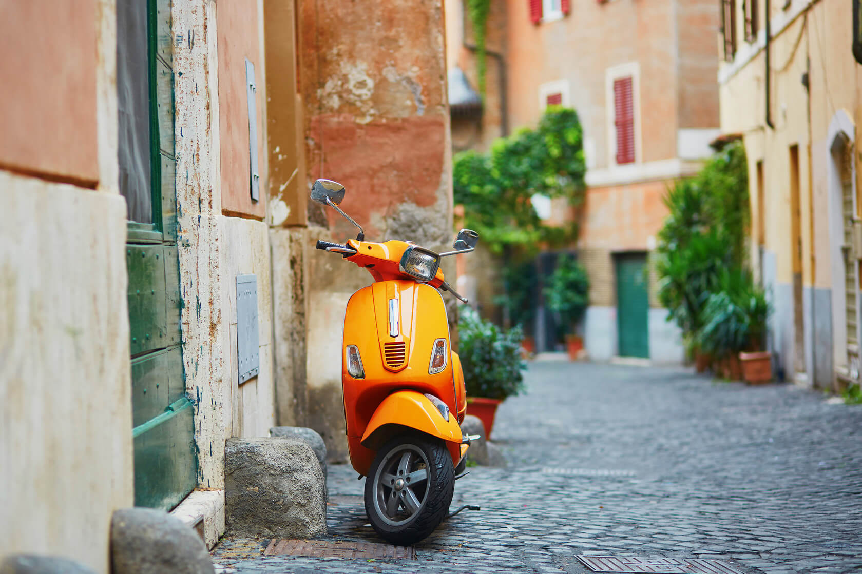 Scooter in Italy