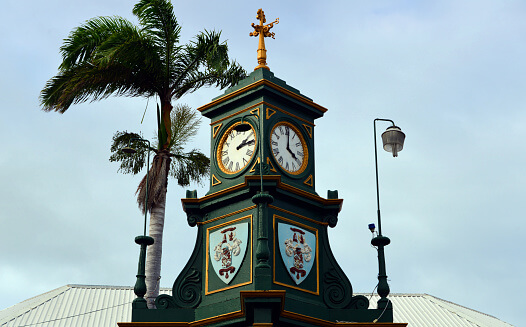 Green Clock Tower