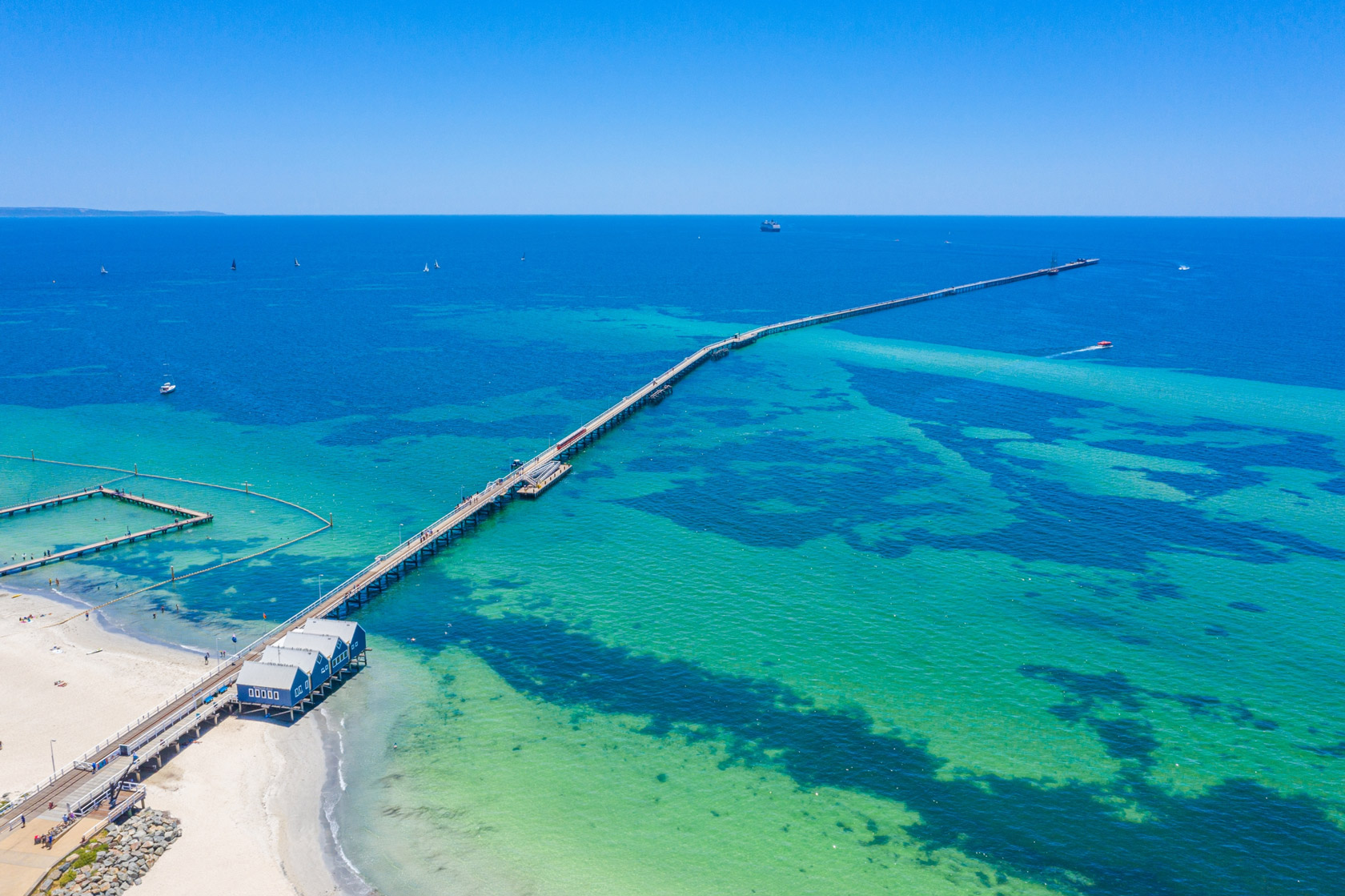 Busselton jetty in Australia